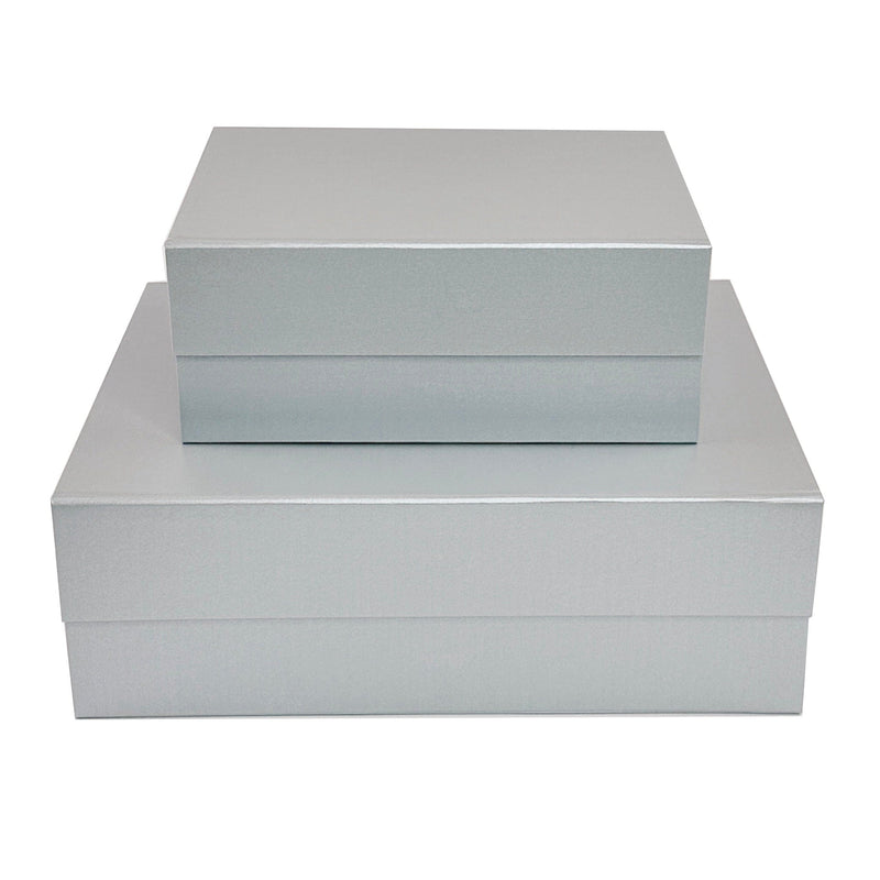 Sample  - Pearl Silver A4 Deep Magnetic Gift Box