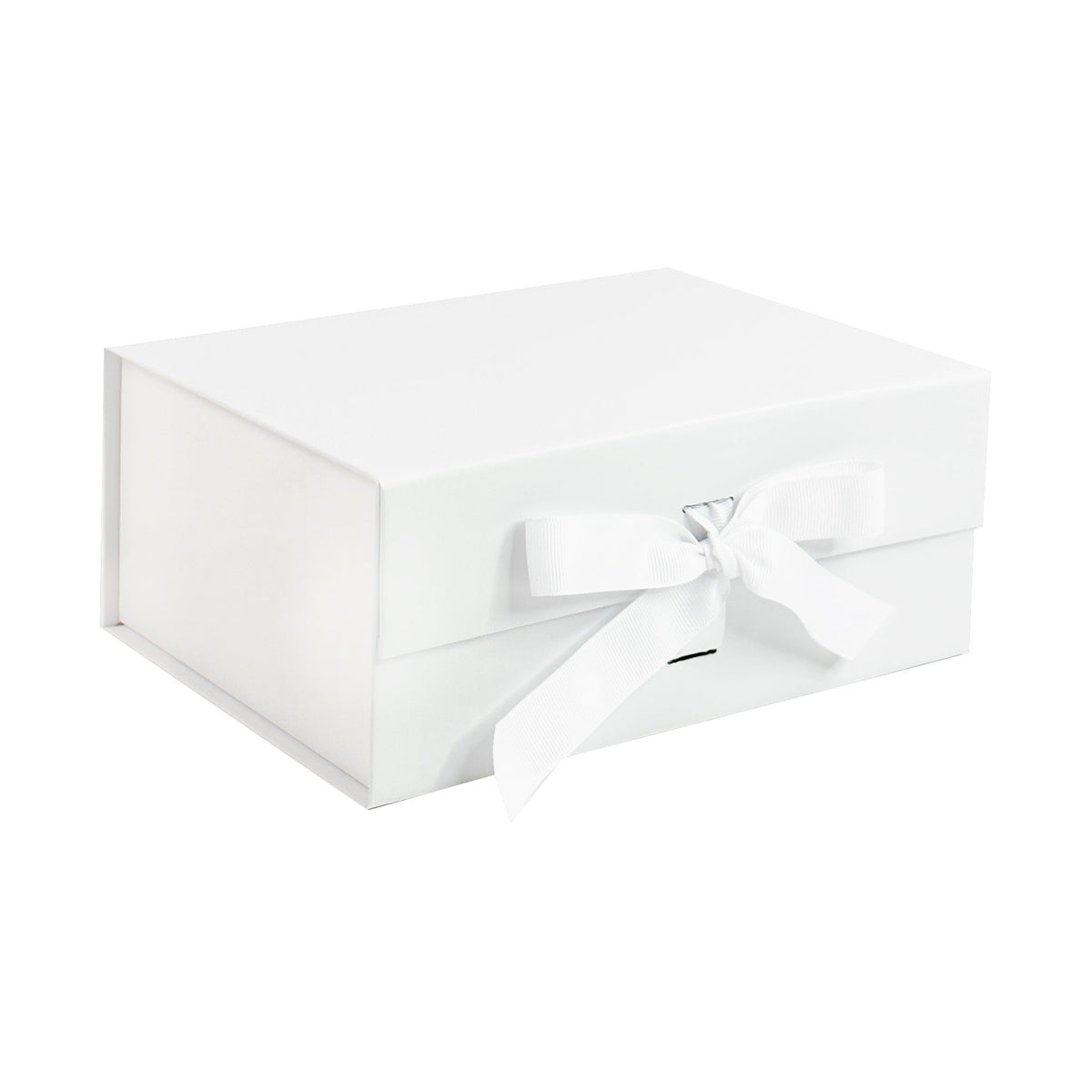 Sample  - White A5 Deep Magnetic Gift Box With  Changeable Ribbon