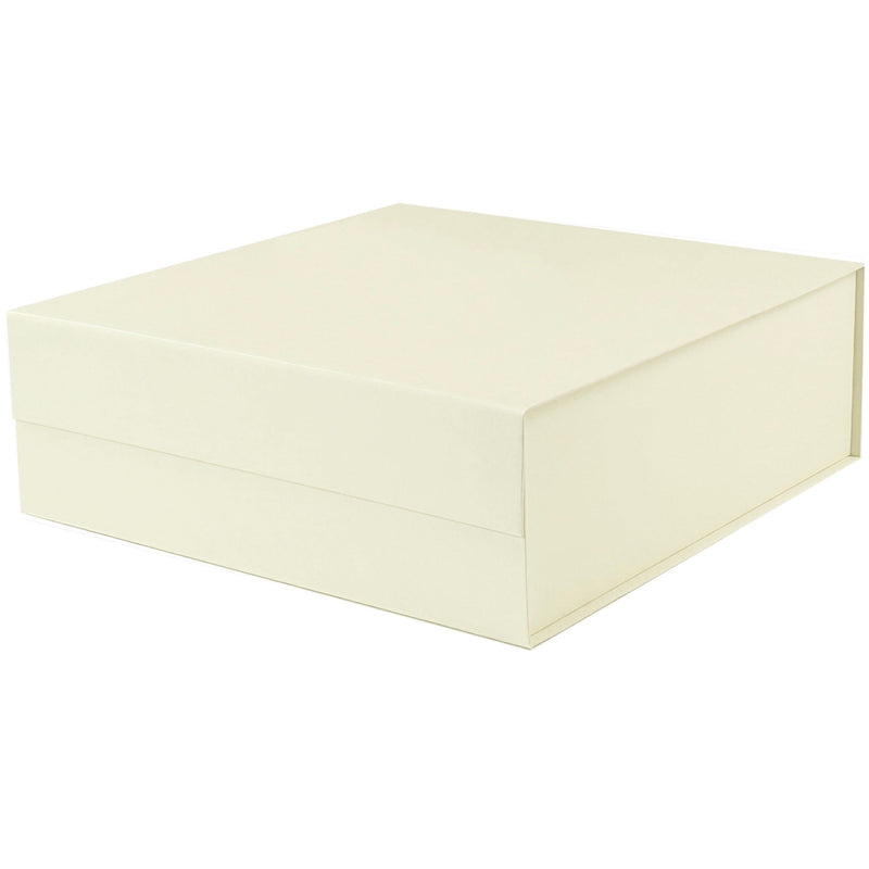 Sample  - Ivory Large Square Magnetic Gift Box