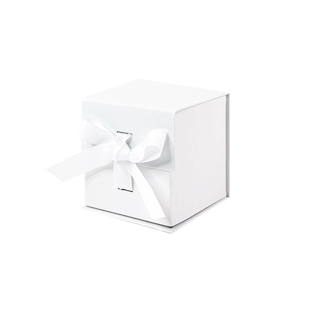 Sample - Red Small Cube Gift Box Changeable Ribbon – Gift Box Market