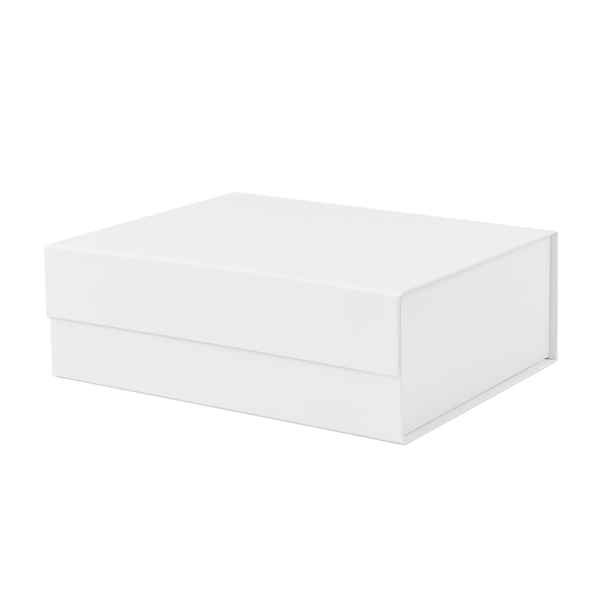 Sample  - White Medium Rectangle Magnetic Gift Box