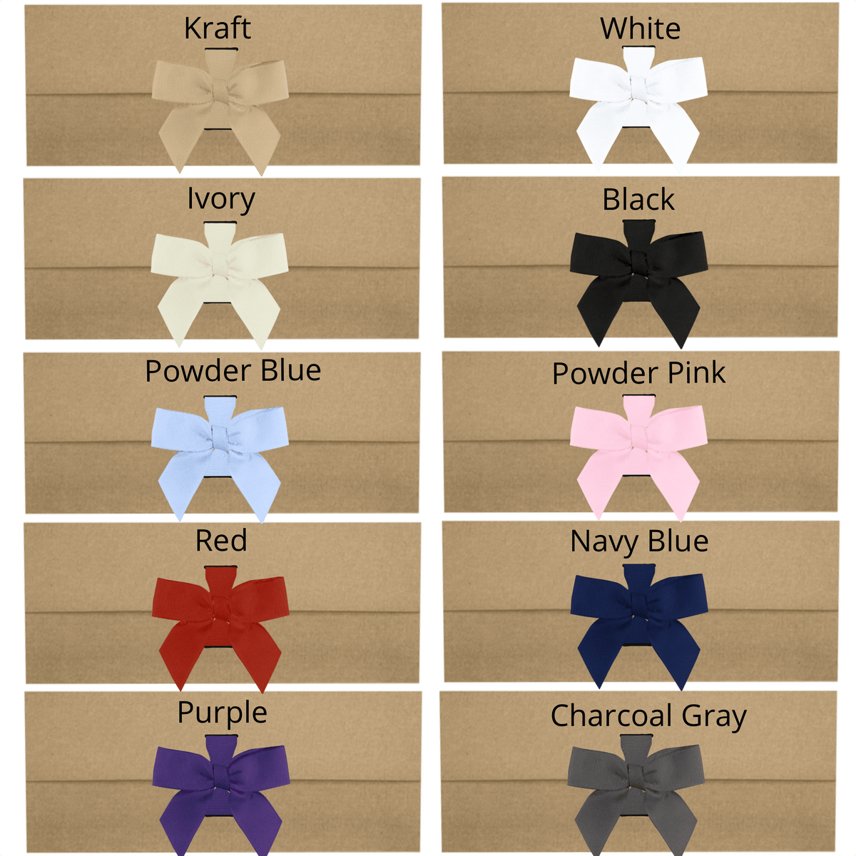 Natural Kraft A4 Deep Magnetic Gift Boxes With Changeable Ribbon
