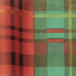 Red and Green Tartan Tissue Paper