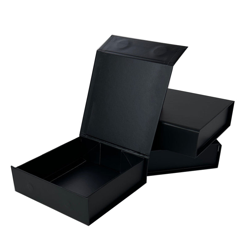 Sample -  Black Small Square Magnetic Gift Boxes