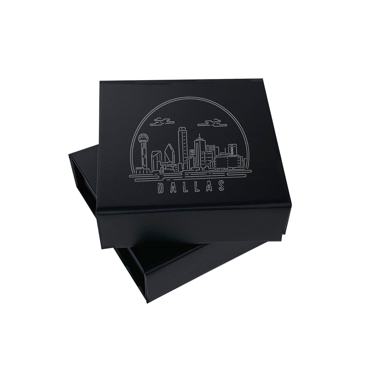 Black Small Square Magnetic Gift Boxes