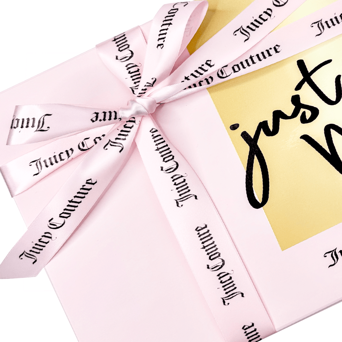 Custom printed pink satin ribbon with logo