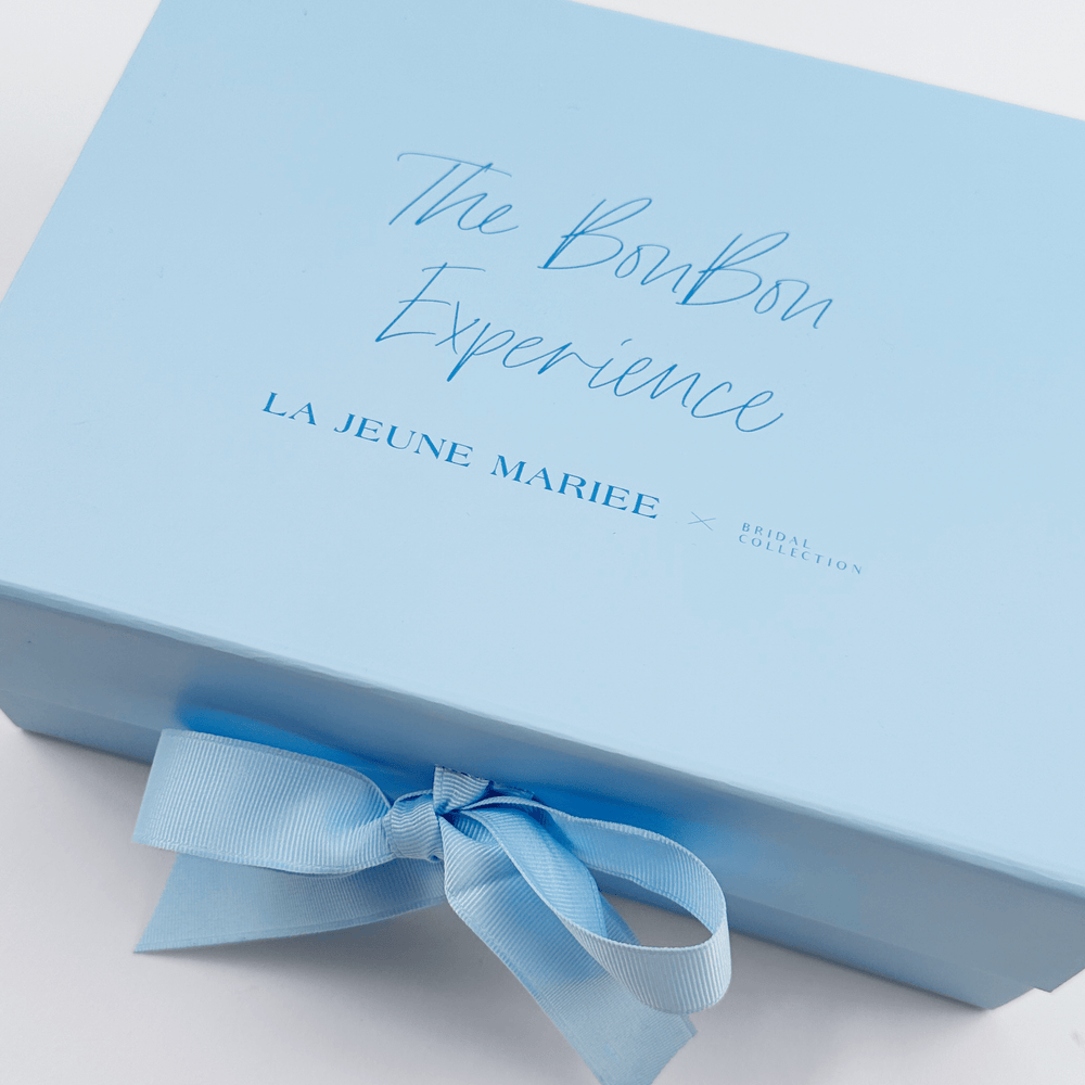 Powder Blue & Gold Box (4