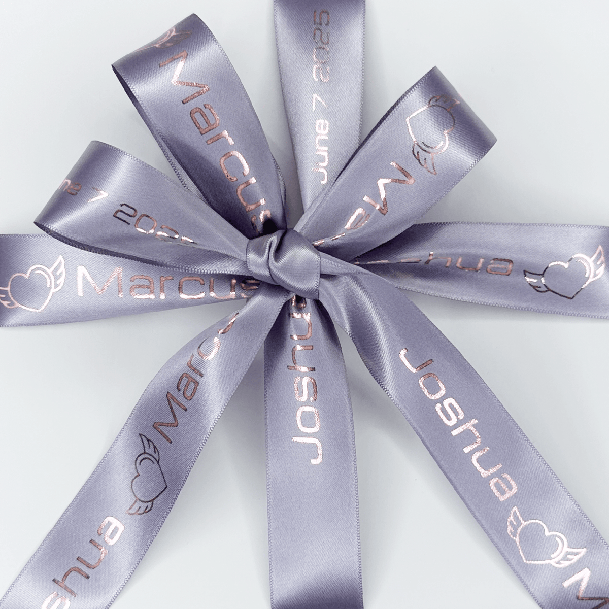 Custom Printed Double Face Satin Ribbon