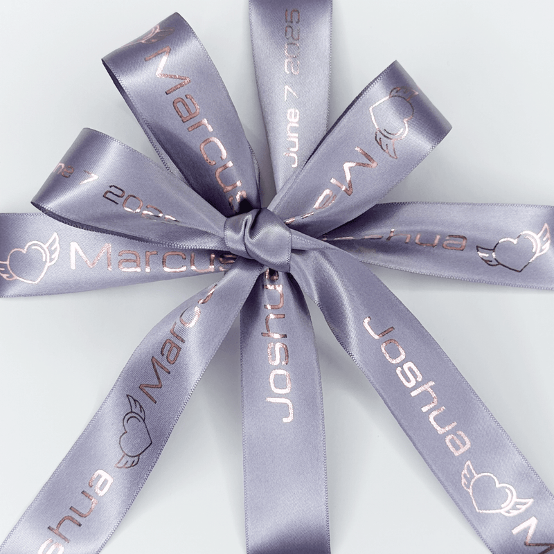 Custom Printed Double Face Satin Ribbon