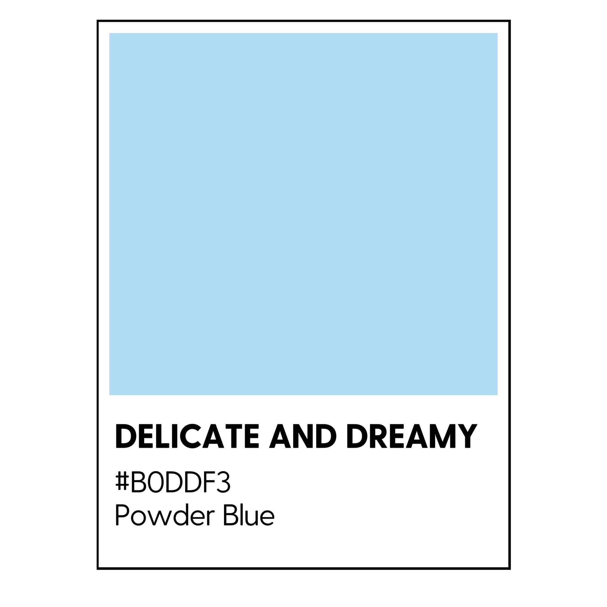 Powder blue luxury magnetic gift box packaging
