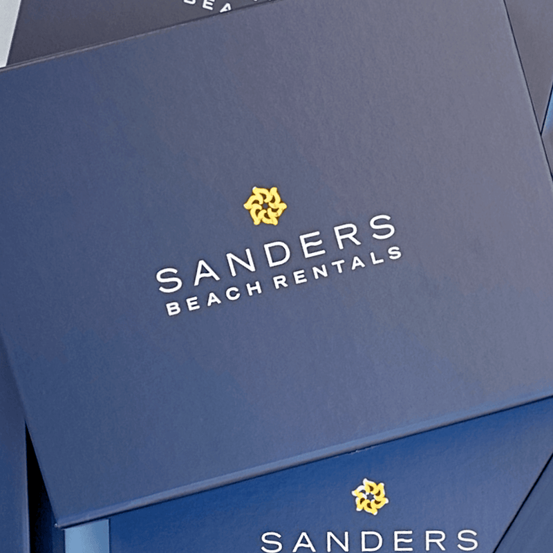Navy Blue Medium Square Gift Boxes