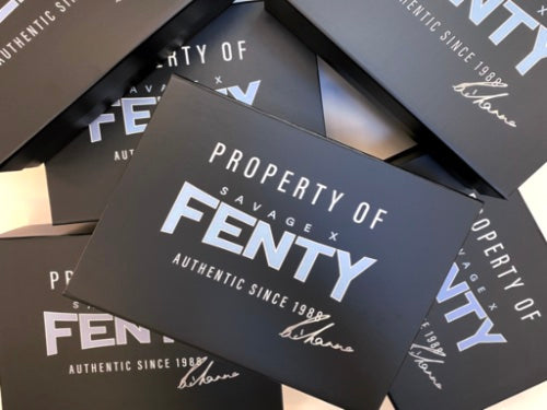 Custom printed gift boxes - Savage X Fenty 