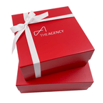 Sample  - Red Medium Square Magnetic Gift Box