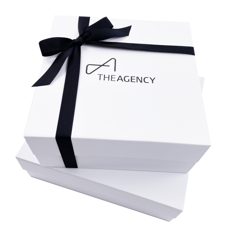 Sample  - White Large Square Magnetic Gift Box