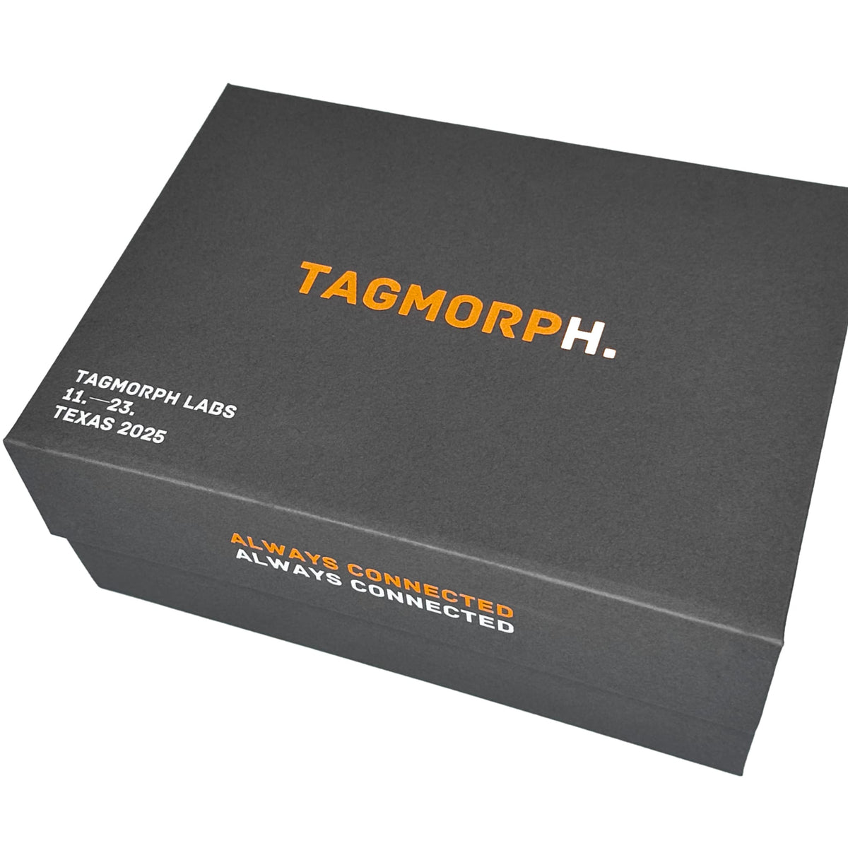 Charcoal Gray A5 Deep Magnetic Gift Boxes With Changeable Ribbon
