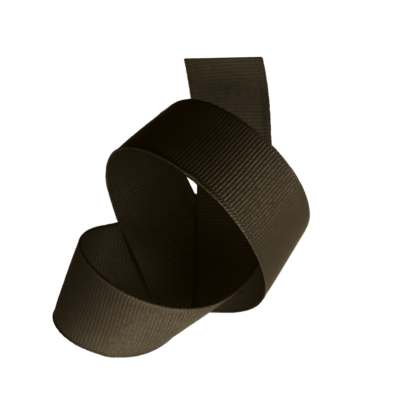 Chocolate Brown Grosgrain Ribbon