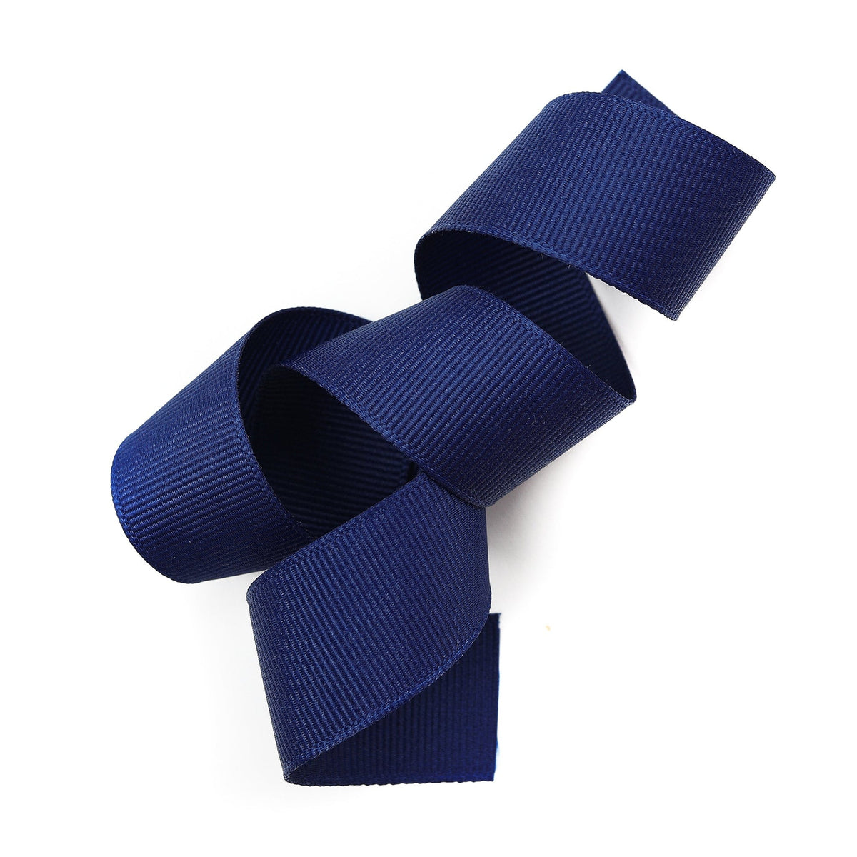 Sample  - Navy Blue Large Square Magnetic Gift Box With Changeable Ribbon