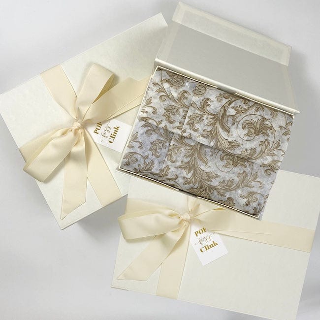 Ivory Large Square Magnetic Gift Boxes – Gift Box Market