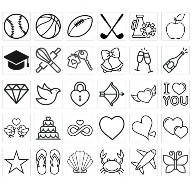 Step 4: choosing icons or adding your logo