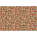 Cowboy Tissue Paper features a solid color tissue paper with vibrant cowboy boots and hats.