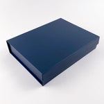 Sample - A4 Shallow Navy Blue Magnetic Gift Box
