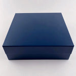 Sample  - Large Square Navy Blue Magnetic Gift Box