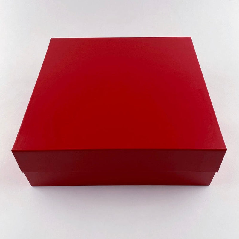 Red Large Square Magnetic Gift Boxes