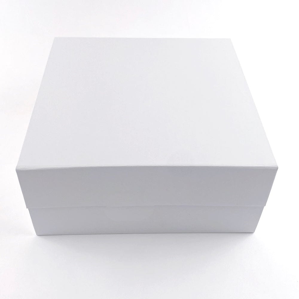 Sample  - White Medium Square Magnetic Gift Box