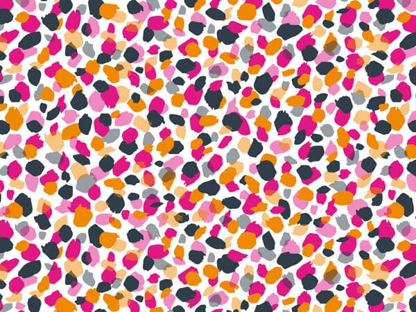colorful spotted tissue paper