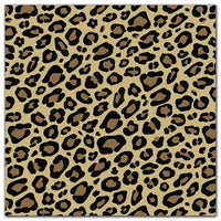 brown and gold leopard print tissue paper