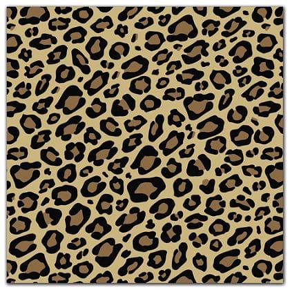 brown and gold leopard print tissue paper