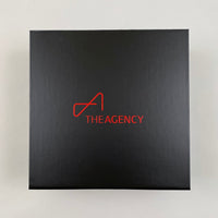 The Agency - Medium Square - Black