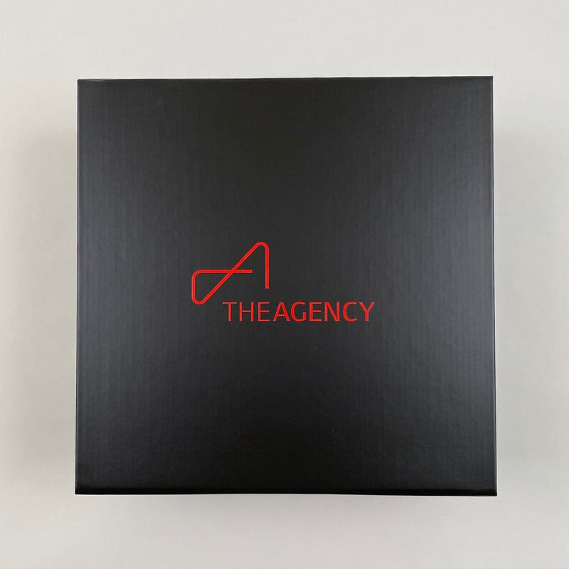 The Agency - Medium Square - Black